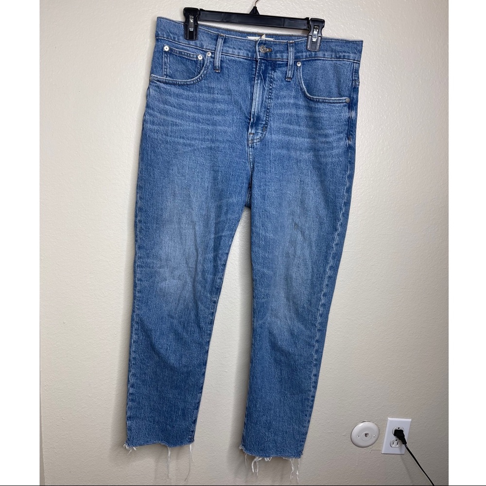 Madewell Perfect Vintage Jean Raw Hem Enmore wash - Picture 6 of 9